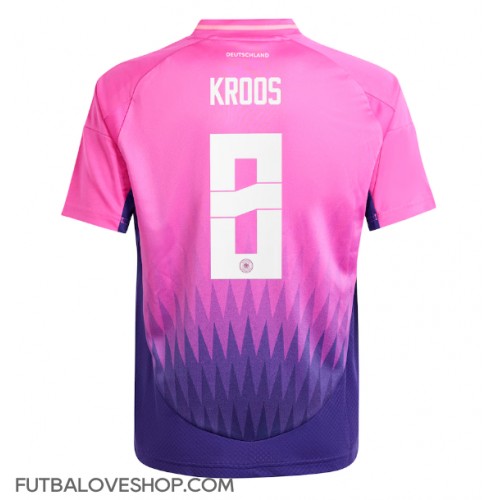 Dres Nemecko Toni Kroos #8 Preč ME 2024 Krátky Rukáv